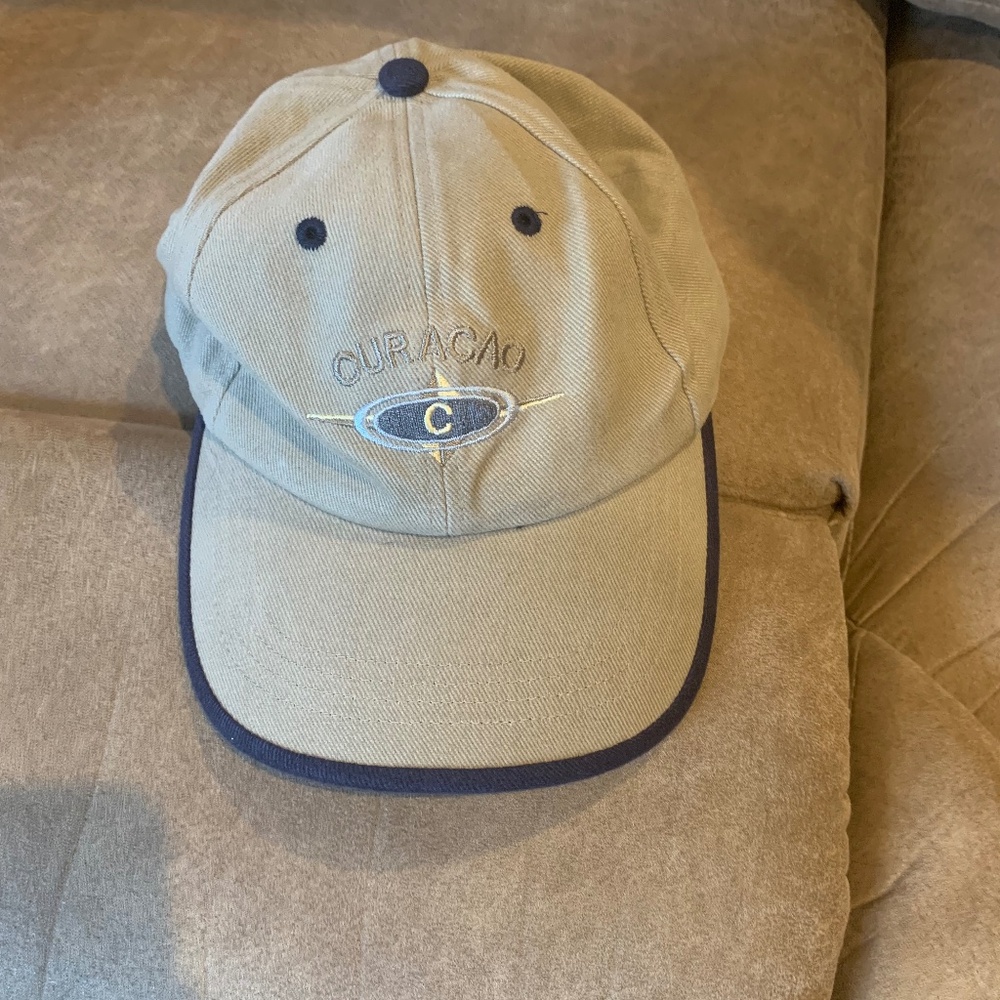 Falcon Headwear Tan/Blue Curaçao Hat